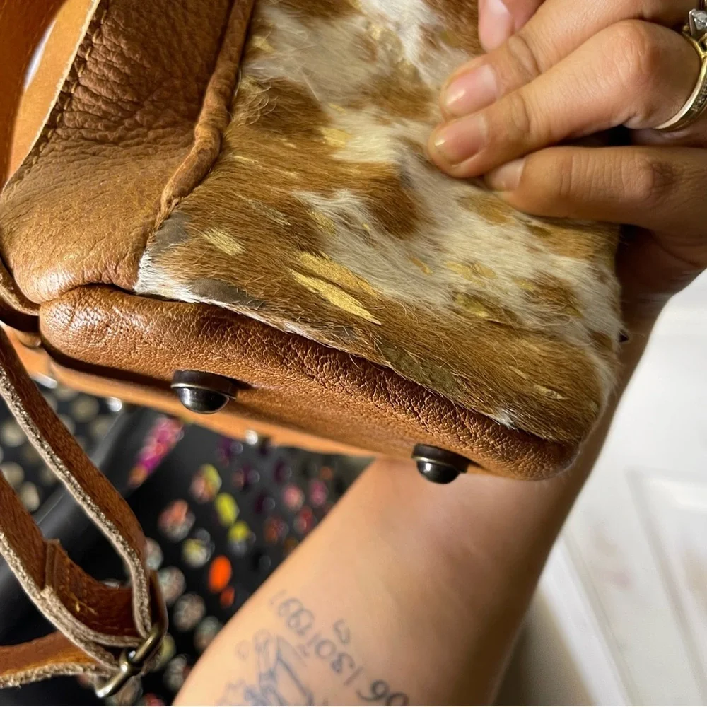 American Darling Cowhide Genuine Leather Backpack